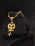 Bellora Premium Trishul Om and Damru pendant with chain